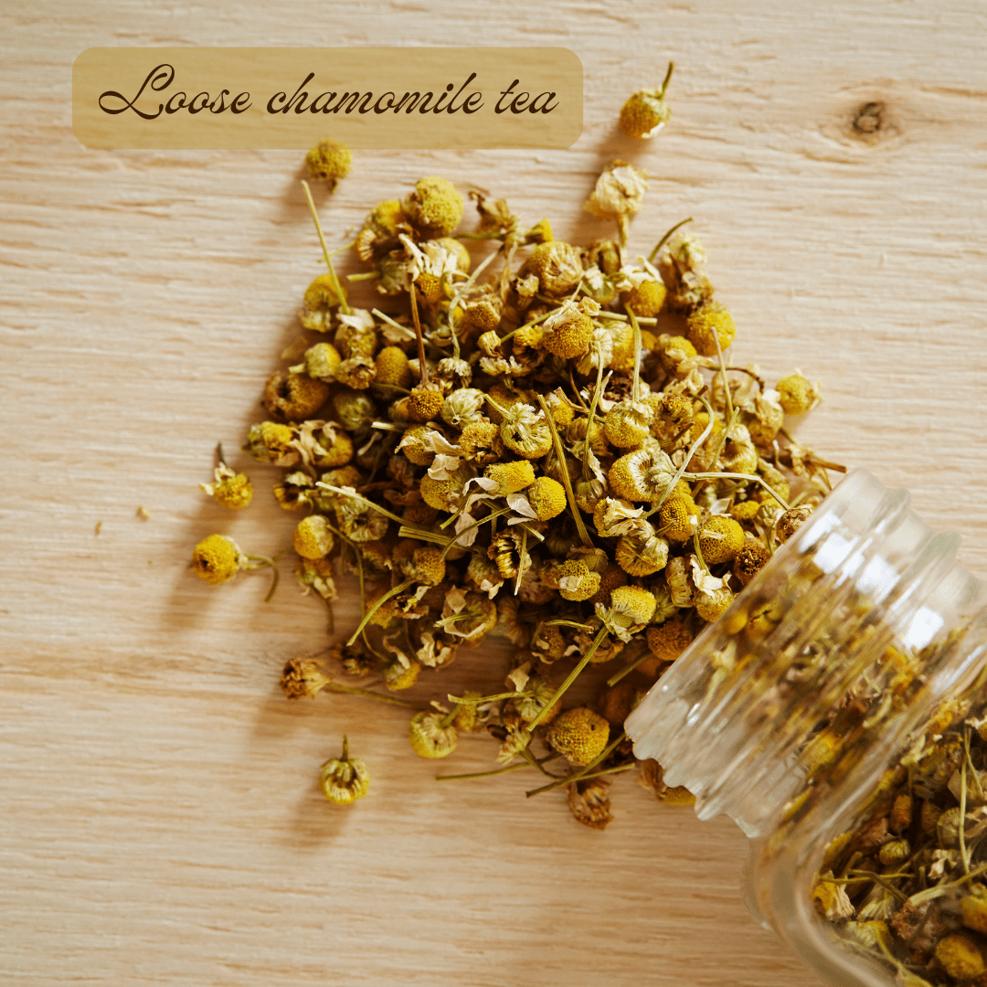 DIY home care for dogs with skin allergies. Chamomile tea for dogs with itchy skin.