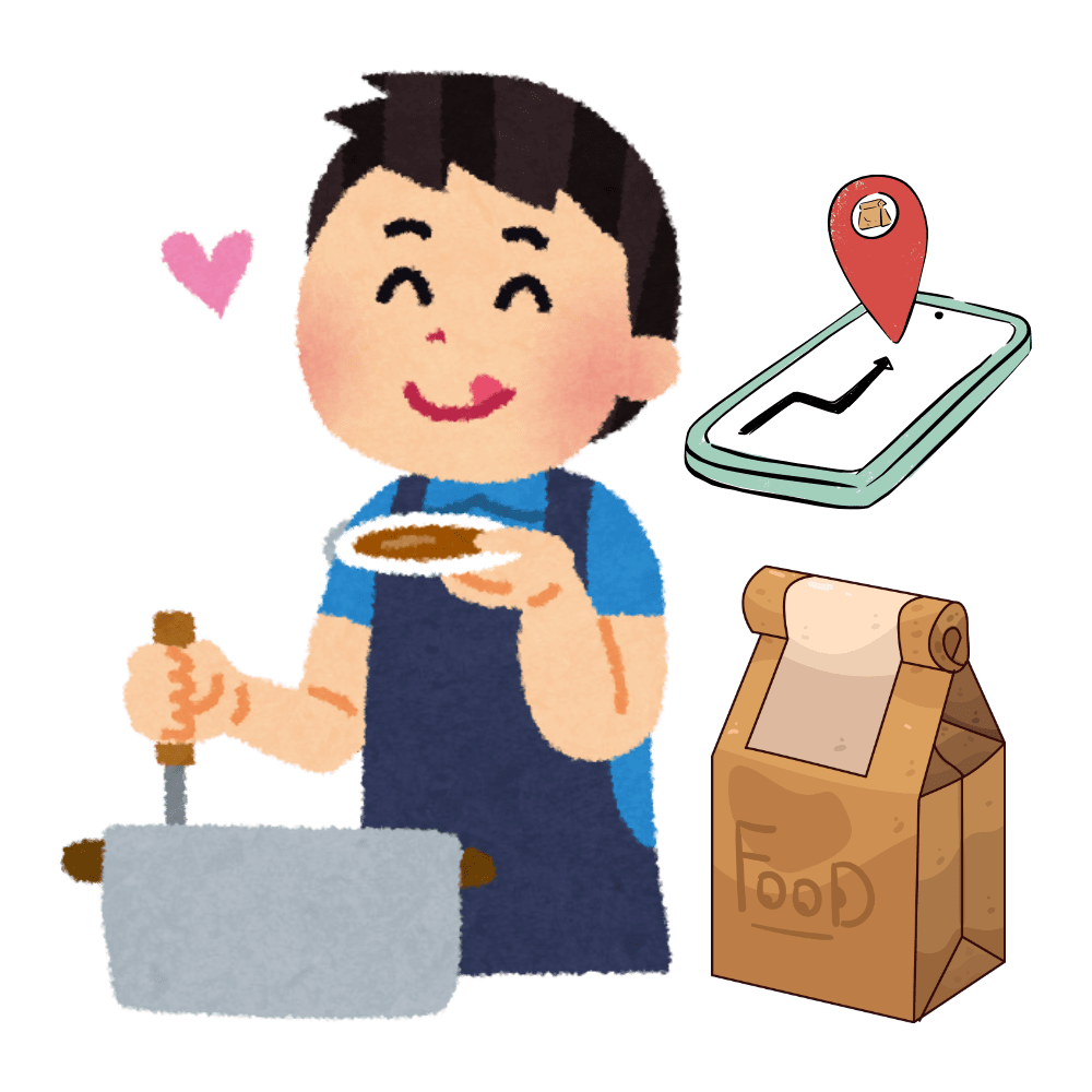 Confirm order for cooking & delivery
