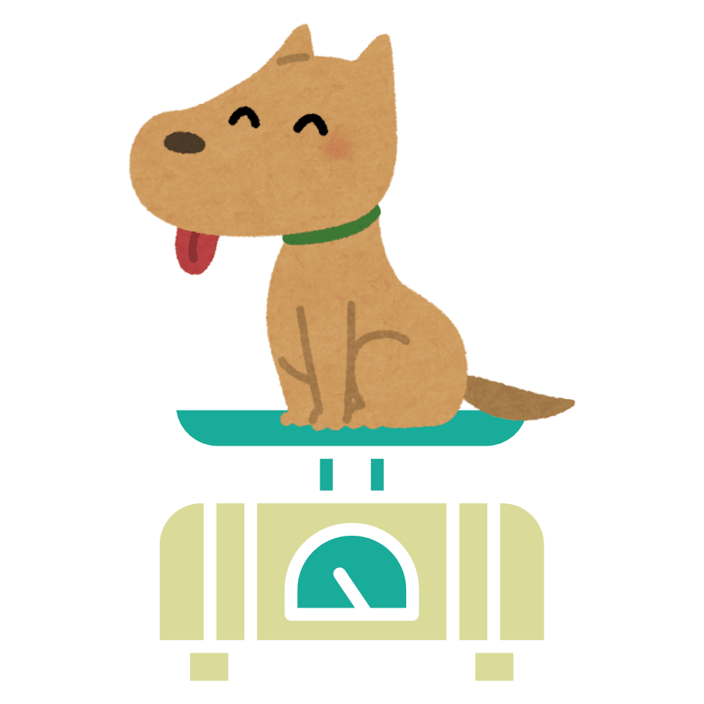Feed as per dog weight